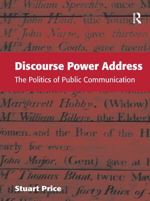 cover image of Discourse Power Address